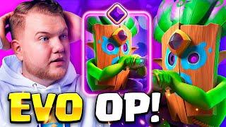 BEST NEW DART GOBLIN EVOLUTION DECK IN CLASH ROYALE!