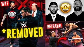 WTF! WWE REMOVED Roman Reigns & Paul Heyman| Tama Tonga BETRAYING Solo? Roman & Bad Bunny| WWE News