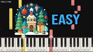 Christmas - Winter Wonderland | EASY Piano Tutorial by Pianella Piano