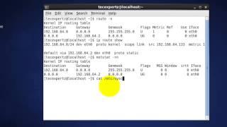 Find Default Gateway in Linux