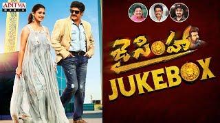 Jai Simha Jukebox || Balakrishna, Nayanthara || KS Ravi Kumar || C Kalyan ||  Chirantan Bhatt