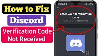 How to fix Discord verification code not received | how to fix discord verify email not sending 2022