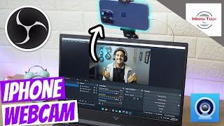 How to use iPhone as Webcam with OBS or Stream Labs 2024 | Use iPhone as Webcam with OBS Studio 