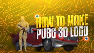 HOW TO MAKE PUBG 3D LOGO  PART 1| HOW TO EXTRACT 3D MODELS FROM PUBG | PUBG 3D TUTORIAL | HJ PLAYZ