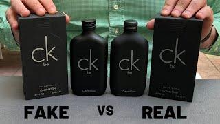 Fake vs Real Calvin Klein CK Be Unisex Perfume 200 ml