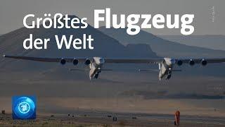 Stratolaunch-Maschine absolviert ersten Testflug