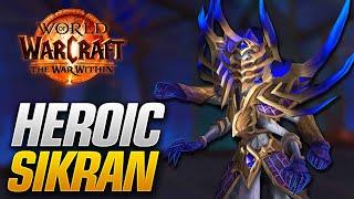 Nerub-ar Palace Heroic Sikran Raid Testing and Kill | The War Within Beta