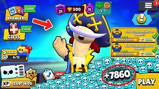 Complete PIRATE QUEST - Brawl Stars FREE MEGA BOX 2024