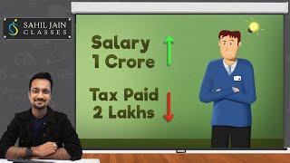 Here's How Salaried Employees Evade Income Tax and get Caught | CA Sahil Jain