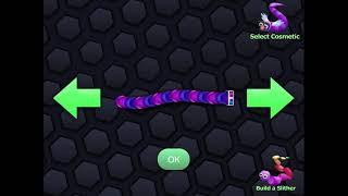 *SECRET CODE* For Minecraft Galaxy Skin In Slither.io