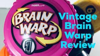 Vintage ‘90’s Brain Warp game review. Challenging fun party game