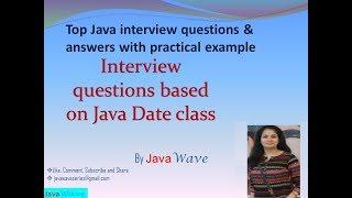 Difference between java.utill.Date, java.sql.Date & java.util.calendar | Date API in Java 8