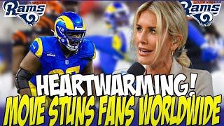 Heartwarming! Los Angeles Rams' Unexpected Move Stuns Fans Worldwide! LA RAMS NEWS