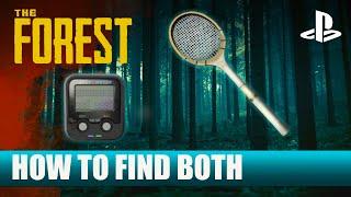 THE FOREST - How to find the PEDOMETER and TENNIS RACKET 2022