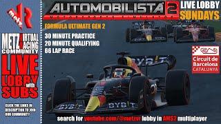 Automobilista 2 Live! LIVE LOBBY SUNDAYS! with the METZ Virtual Racing Community!