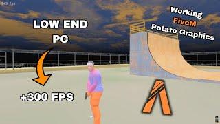 FiveM/GTARP *SECRET* HOW TO GET MORE FPS (POTATO GRAPHICS)