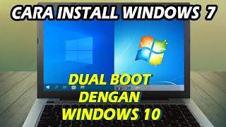 Cara Install Windows 7 Dual Boot dengan Windows 10 | Dua Windows dalam 1 Laptop/PC