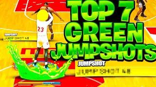 SECRET NEW TOP 7 BIGGEST GREEN WINDOW JUMPSHOTS NBA2K24 NEW GEN & OLD GEN! BEST JUMPSHOT NBA 2K24