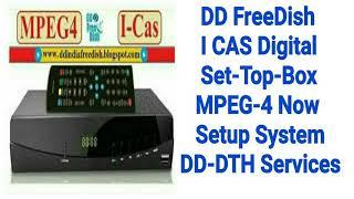DD FreeDish I CAS Set Top Box Now Setup System #Ddfreedish
