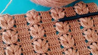 NEW DESIGN Beautiful and easy Crochet knitting pattern  crochet stitch