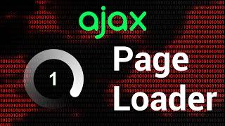 AJAX PAGE LOADER in JavaScript (Part 1)