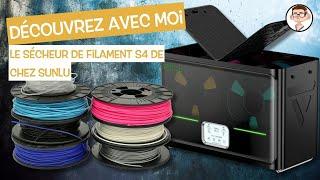 Découvrez avec moi le sécheur de filament S4 de chez Sunlu