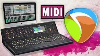 How To Setup X32/M32 DAW Remote with Reaper (X32/M32 as a MIDI Control Surface)