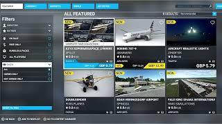 Microsoft Flight Simulator XBOX Marketplace Update 08/31/2023