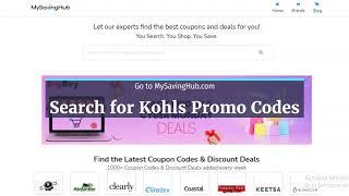 Kohls Coupons - Kohls Kicking - Admin House - Working at Kohls | MySavingHub