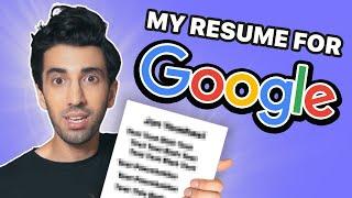 How I Got a Six-Figure Job At Google (5 Resume Mistakes To Avoid)