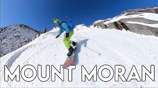 Splitboarding The Skillet on Mount Moran | 50 Classic Ski Descents of North America