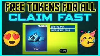 Asphalt 9  - FREE TOKENS FOR EVERYONE - Hurry Up!! Claim FAST 