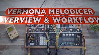 Vermona Melodicer - Overview and Workflow of the Eurorack Sequencer