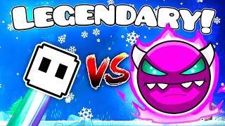 Playing the First LEGENDARY Demon Ever! [Geometry Dash 2.2]