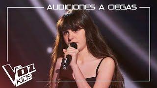 Nuria Peter - Back to black | Blind auditions | The Voice Kids Spain 2024