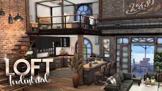 THE INDUSTRIAL LOFT [NO CC] || The Sims 4: Industrial Loft Kit Speed Build