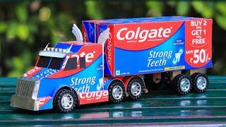 How to Make a Toy Truck From Colgate  | Awesome Ideas | Homemade Inventions