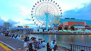 [4K] Shimizu Port Summer Festival Walk | Shizuoka Japan Hanabi Festival | ASMR Japan Walk