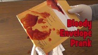 The Bloody Envelope Prank!!! | Nextraker