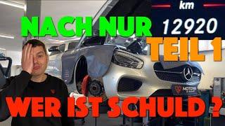 Motor nach 12920 KM Totalschaden ! Unfassbar AMG GT Mercedes Sportwagen