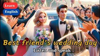 Improve Your English | Best friend's wedding day | English Listening Skills | English Mastery