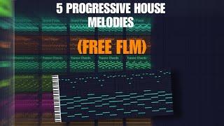 5 Progressive House Melodies (FREE FLM)