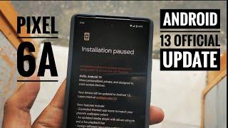 How To Get Android 13 Official update in Pixel 6a India #android13 #pixel6a