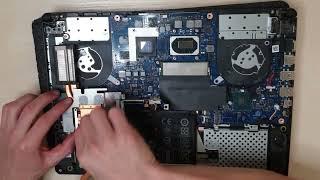 Asus TUF FX506L Disassembly and cleaning / thermal paste replacement
