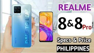 Realme 8 & 8 pro Specs, Features Price in Philippines