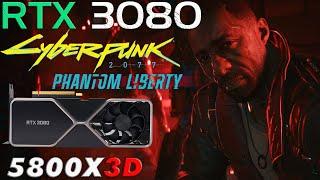 RTX 3080 + 5800X3D - Cyberpunk 2077 Phantom Liberty Patch 2.01 | 1440P Optimized Settings