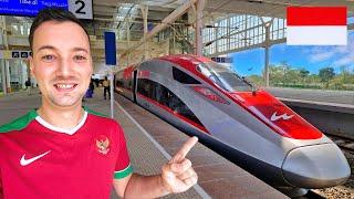 I Took Indonesia's New High-Speed Train  (Jakarta To Bandung)