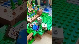 на лево пойдёшь  на право пойдëшь #lego анимация #minecraft