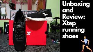 UNBOXING AND REVIEW: XTEP RUNNING SHOES