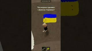 Что Игроки Сделают С Флагом Украины | Роблокс тренд | Мира
